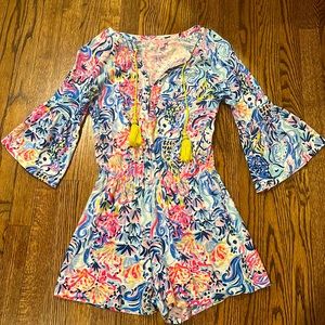 Lilly Pulitzer Romper Sz. XXS (fits like an XS/ S)